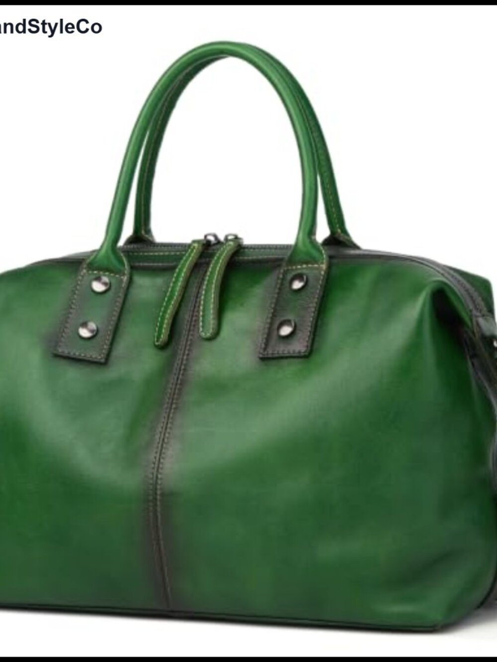 Genuine Leather Satchel Tote Bag Top Handle Handbag Shoulder Bag